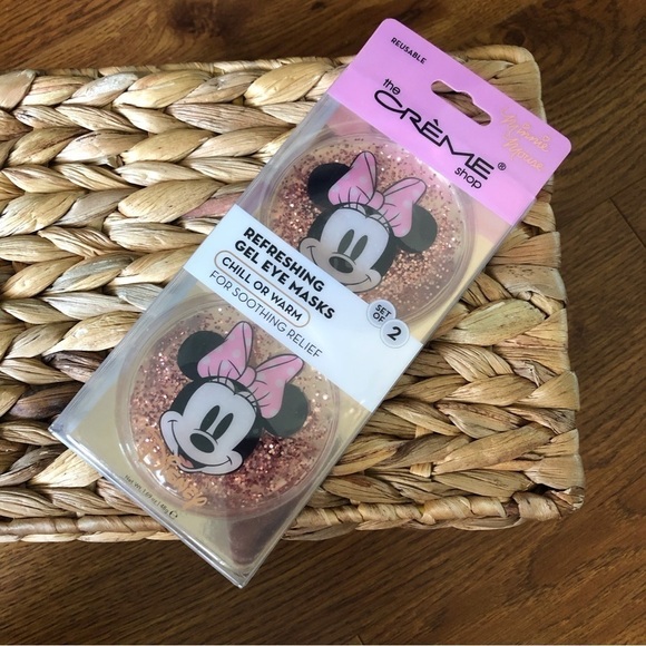 Creme Shop Disney Minnie Mouse Pink refreshing gel eye masks - Picture 1 of 2